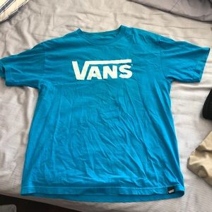 Large VANS shirt (turquoise)